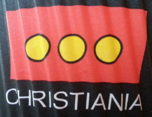 Flagge von Christiania